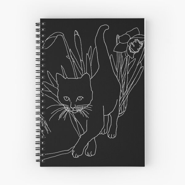 Item preview, Cat among daffodils designed and sold by IsabelQuincoces.