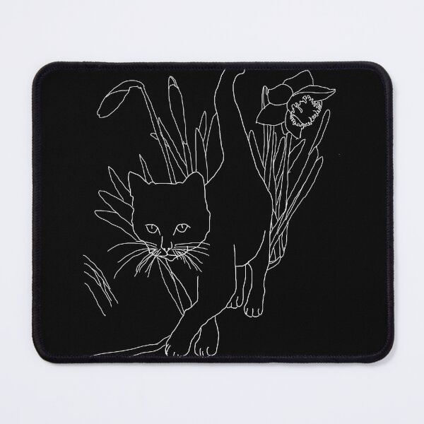 Item preview, Cat among daffodils designed and sold by IsabelQuincoces.