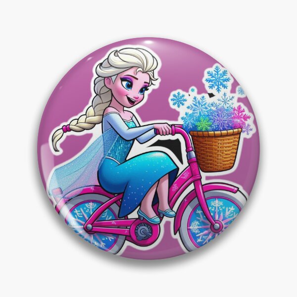 Item preview, Elsa ridding a bike designed and sold by Magimel.
