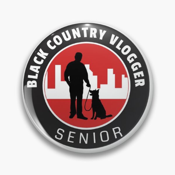 Artikelvorschau, Vlogger-Senior-Logo von Black Country entworfen und verkauft von BCV2020.