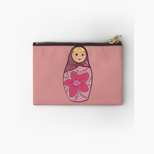 Item preview, Cute Matryoshka Doll Sticker – Colorful Russian Nesting Doll Folk Art Vinyl Decal designed and sold by AlyonaCo.