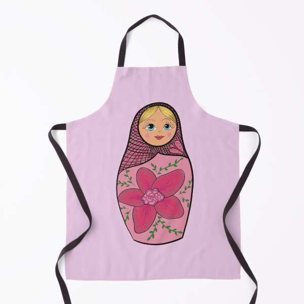 Item preview, Cute Matryoshka Doll Sticker – Colorful Russian Nesting Doll Folk Art Vinyl Decal designed and sold by AlyonaCo.