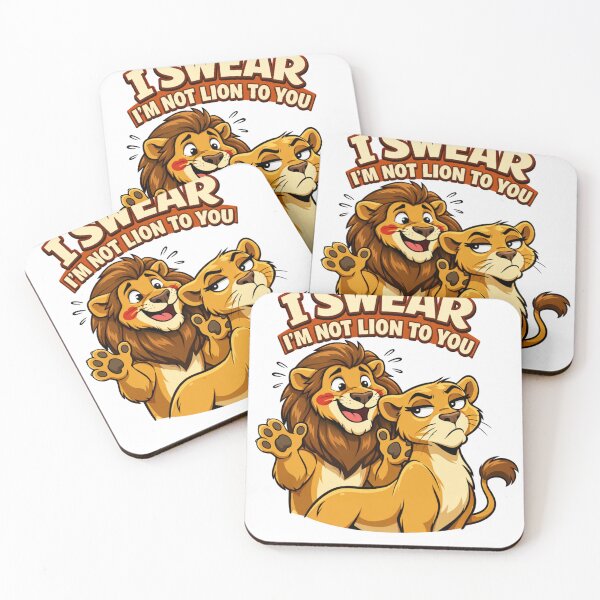 Item preview, I Swear I'm Not Lion – Funny Pun Lion Shirt designed and sold by Endthedisease.