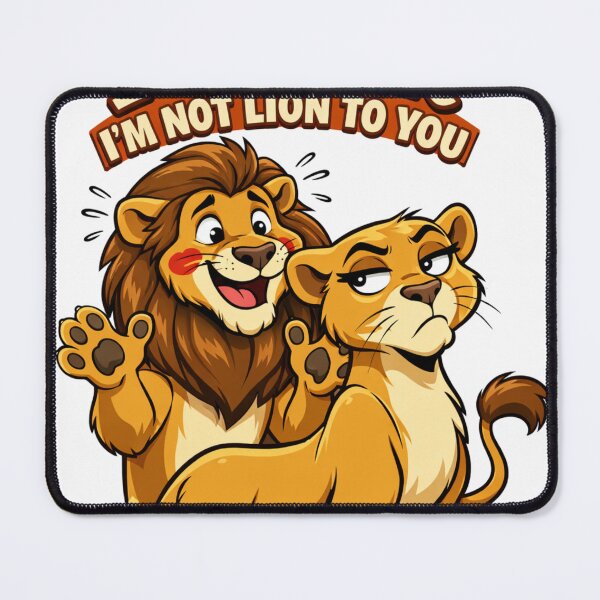 Item preview, I Swear I'm Not Lion – Funny Pun Lion Shirt designed and sold by Endthedisease.