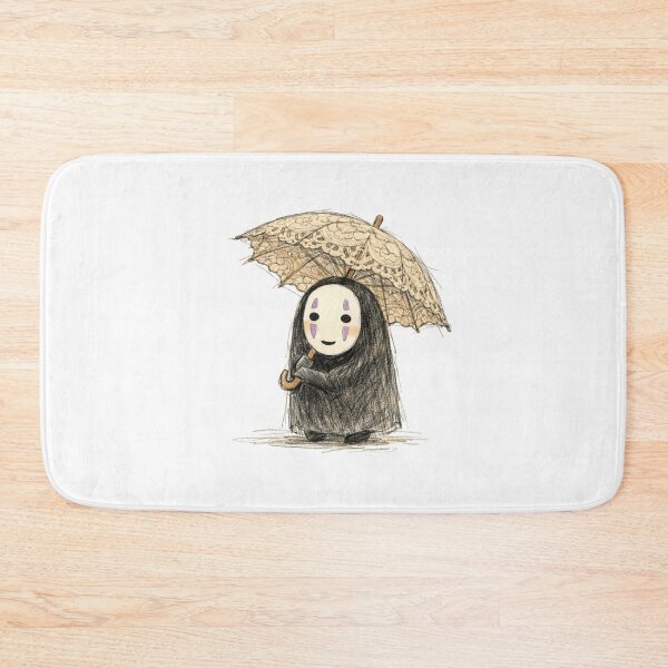 Item preview, NO FACE WITH BEIGE LACE PARASOL designed and sold by LIS AND MELIVERSO.