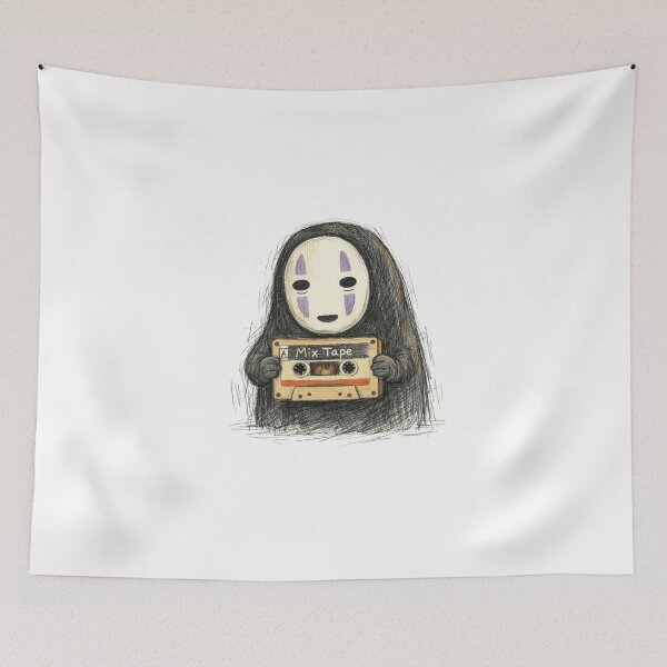Item preview, NO FACE WITH CASSETTE TAPE designed and sold by LIS AND MELIVERSO.