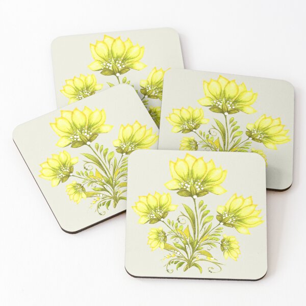Item preview, Bouquet of yellow flowers, Ukraine art, Petrykivka style, author's drawing designed and sold by Sunflower-7.