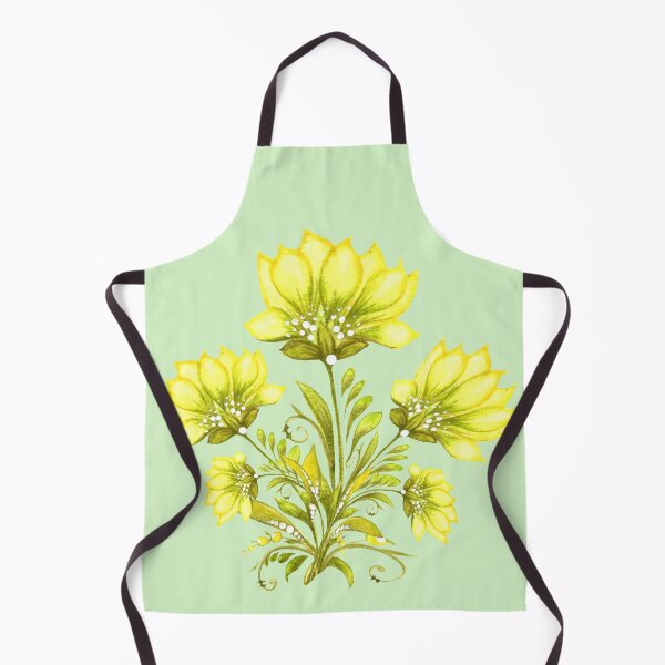 Item preview, Bouquet of yellow flowers, Ukraine art, Petrykivka style, author's drawing designed and sold by Sunflower-7.
