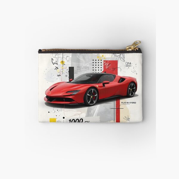 Item preview, Ferrari SF90 Stradale Art Poster Engineering & Speed Design designed and sold by Motorline44.