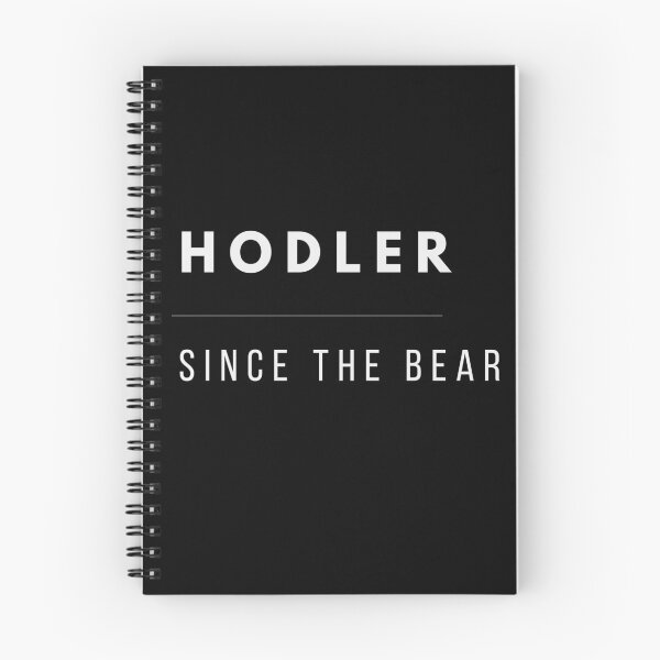 Item preview, HODLER Since the Bear – Minimalist Crypto Investor  designed and sold by Conviction studio.