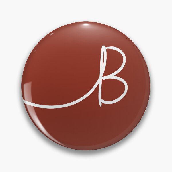 Item preview,  Handwritten initials sticker B designed and sold by This4am.