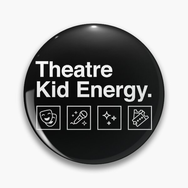Item preview, Theatre Kid Energy – Drama Club Aesthetic Funny Musical Theater Quote designed and sold by Identity Club Co.