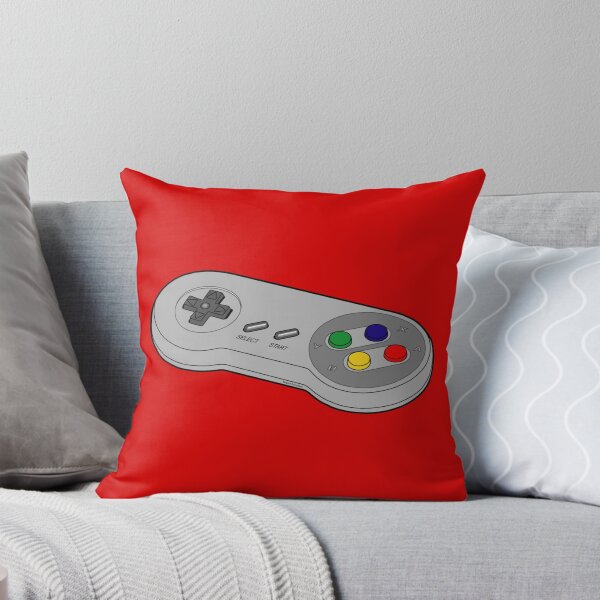 Item preview, Manette de console rétro 16-bit grise avec boutons colorés designed and sold by Wawan35200.