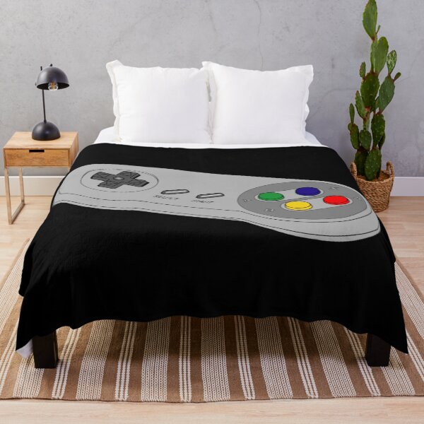 Item preview, Manette de console rétro 16-bit grise avec boutons colorés designed and sold by Wawan35200.