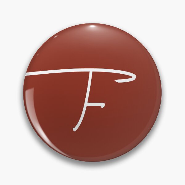 Item preview,  Handwritten initials sticker F designed and sold by This4am.