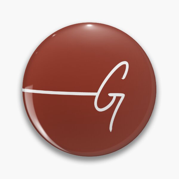 Item preview, Handwritten initials sticker G designed and sold by This4am.