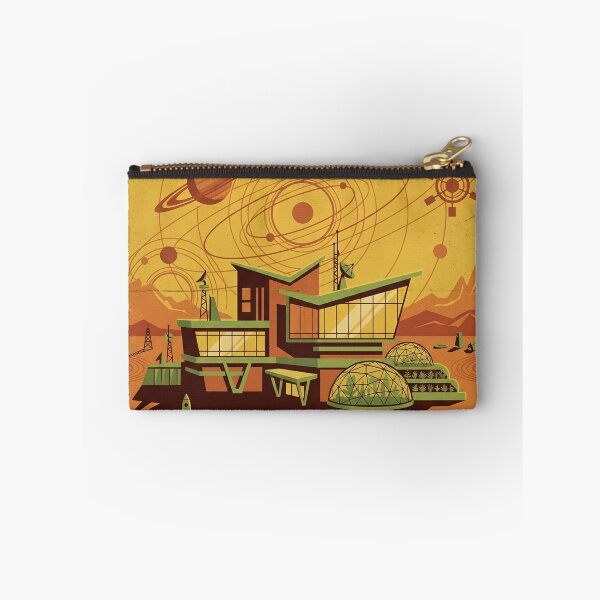 Item preview, Visit Mars Luxury Hotel – Retro Futurism Space Travel Poster designed and sold by Cindralith.