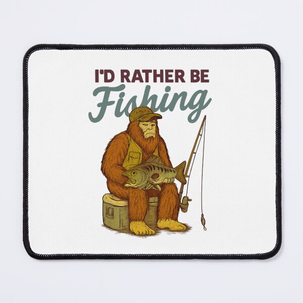 Item preview, I'd Rather Be Fishing designed and sold by LuveraxArt.