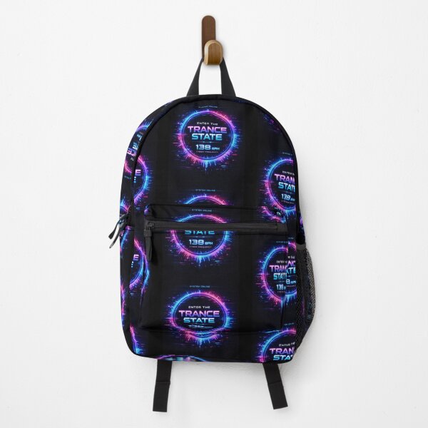 Item preview, Dark Cyber Trance 138 BPM – Futuristic Rave Neon EDM Design designed and sold by Bizertart.