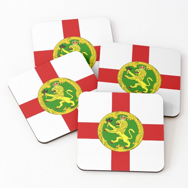 Item preview, Alderney Flag - Channel Islands Heritage & Norman Lion Pride designed and sold by NTGUILTY.