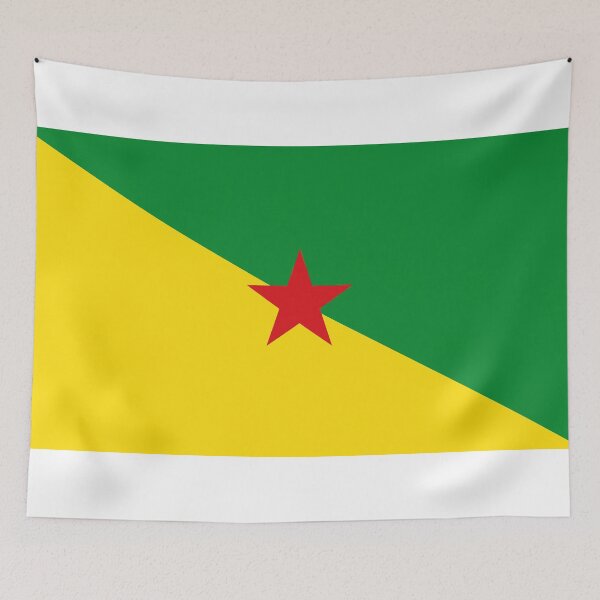 Item preview, French Guiana Flag - Amazonian Heritage & Guiana Space Centre Pride designed and sold by NTGUILTY.