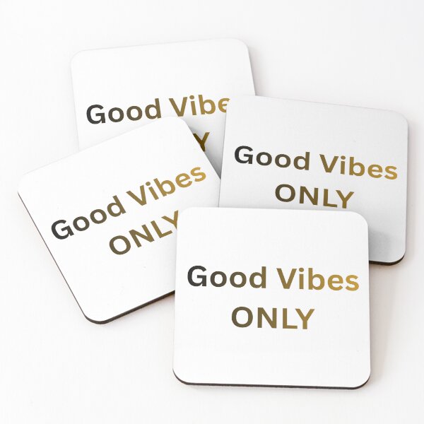 Item preview, Golden Good Vibes ONLY Aesthetic  designed and sold by ArtistMadrid.