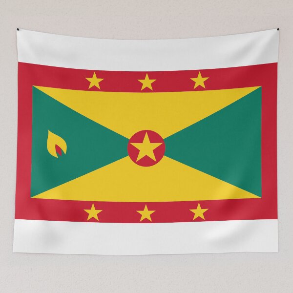 Item preview, Grenada National Flag - Spice Island Pride & Caribbean Heritage designed and sold by NTGUILTY.