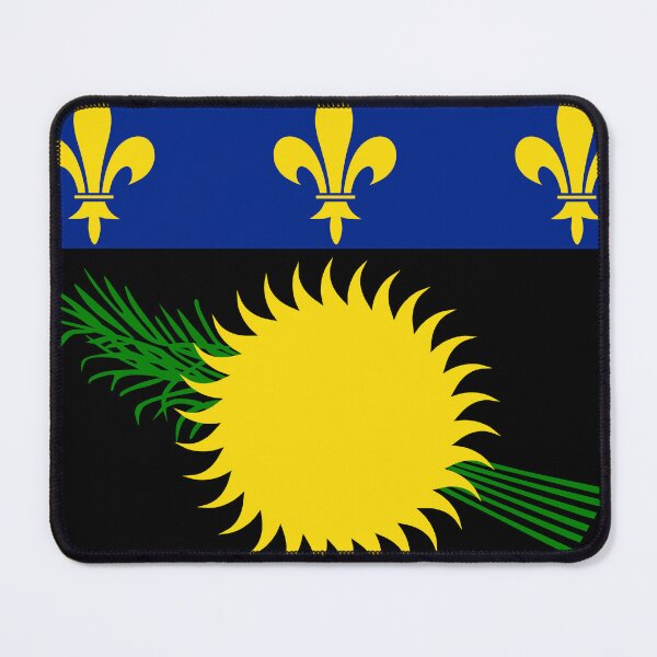 Item preview, Guadeloupe Local Flag - Caribbean Butterfly Isle & French Heritage designed and sold by NTGUILTY.
