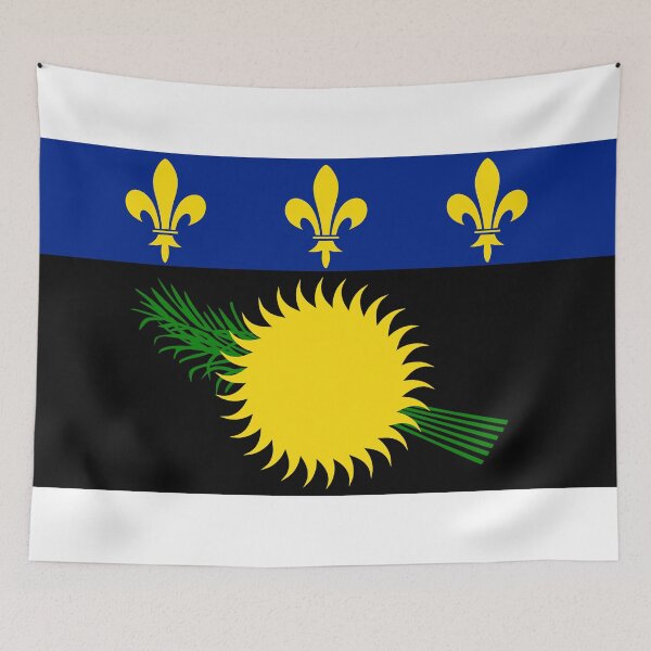 Item preview, Guadeloupe Local Flag - Caribbean Butterfly Isle & French Heritage designed and sold by NTGUILTY.