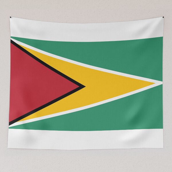 Item preview, Guyana National Flag - Golden Arrowhead & Land of Many Waters Pride designed and sold by NTGUILTY.