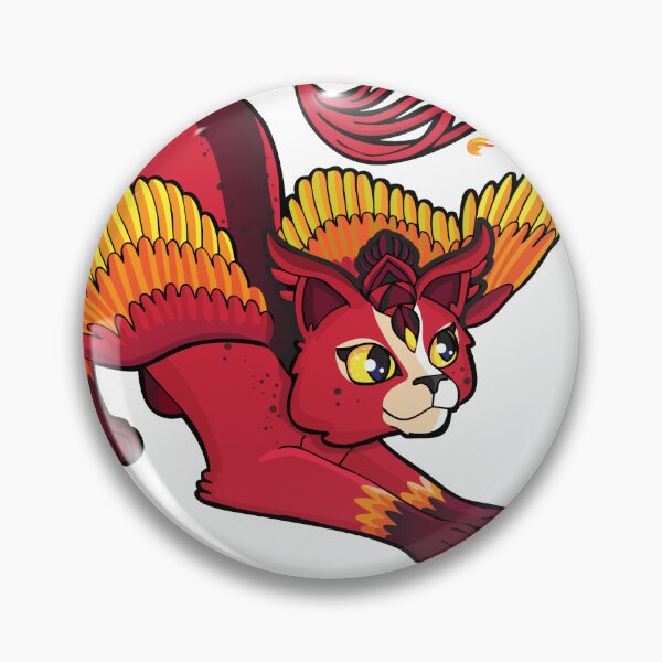 Item preview, Phoenix Cat designed and sold by Lauren Eldridge-Murray.