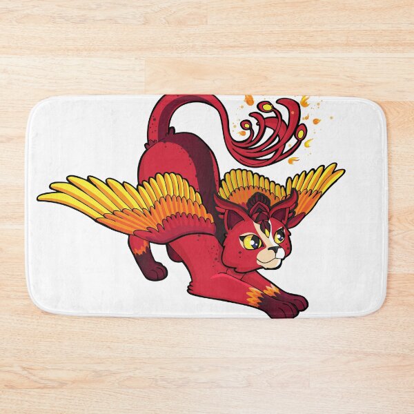 Item preview, Phoenix Cat designed and sold by Lauren Eldridge-Murray.