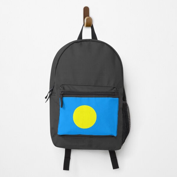 Item preview, Palau National Flag - Golden Moon & Pacific Blue Heritage designed and sold by NTGUILTY.