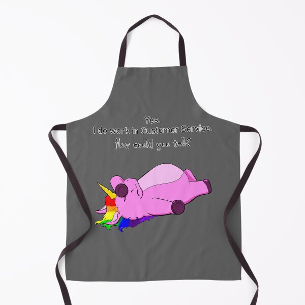 Item preview, Exhausted Customer Service Unicorn designed and sold by Batmantis275.