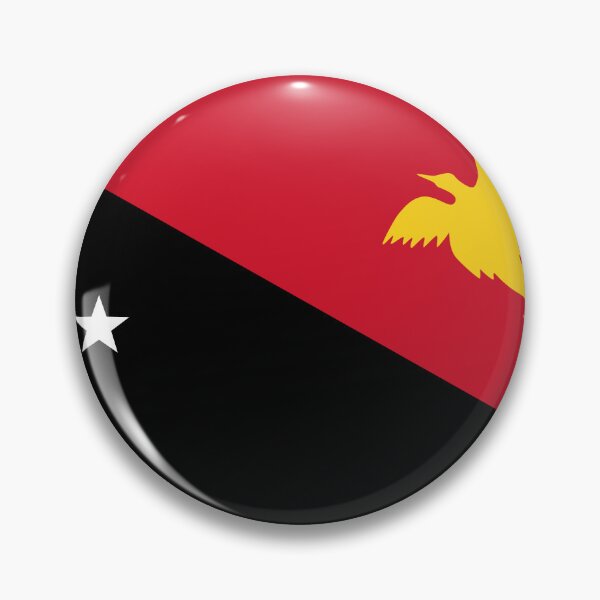 Item preview, Papua New Guinea Flag - Raggiana Bird of Paradise & Southern Cross designed and sold by NTGUILTY.