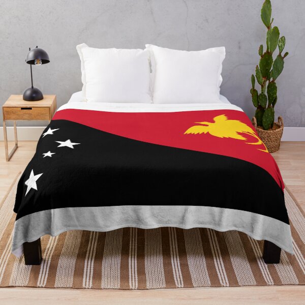 Item preview, Papua New Guinea Flag - Raggiana Bird of Paradise & Southern Cross designed and sold by NTGUILTY.