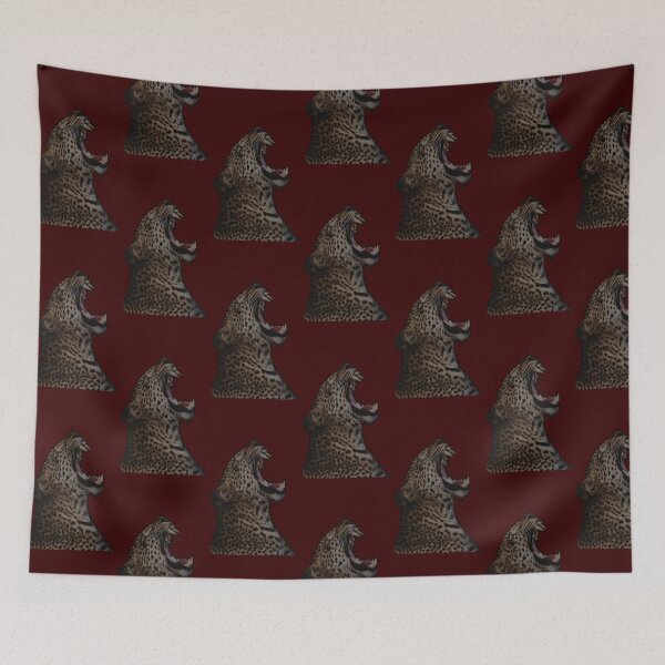Item preview, Angry Leopard, Dark Red Aesthetic, Animal designed and sold by We Are Stardust.