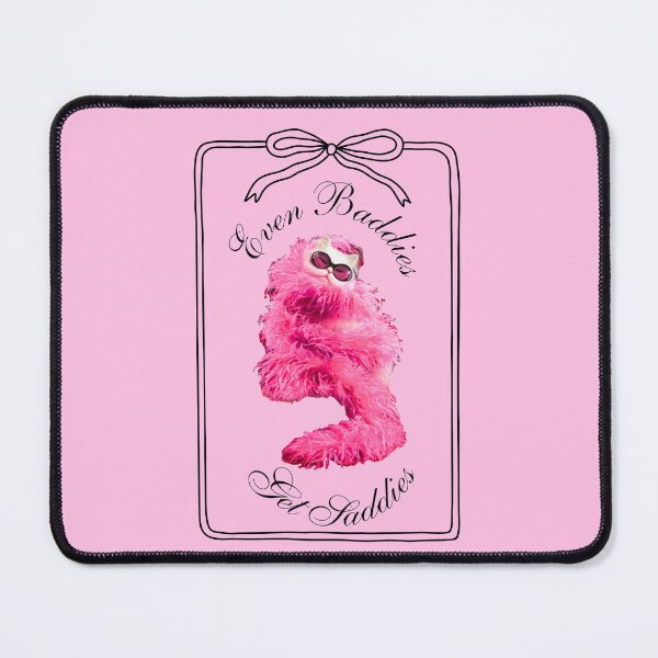 Item preview, Even Baddies Get Saddies, Funny Cute Cat, Girly Aesthetic, Pink Bows designed and sold by We Are Stardust.