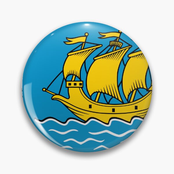 Item preview, Saint Pierre and Miquelon Flag - French North Atlantic Heritage designed and sold by NTGUILTY.