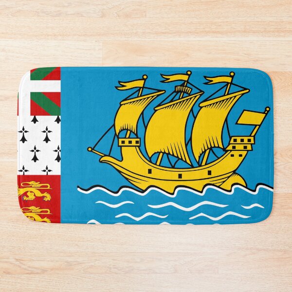 Item preview, Saint Pierre and Miquelon Flag - French North Atlantic Heritage designed and sold by NTGUILTY.