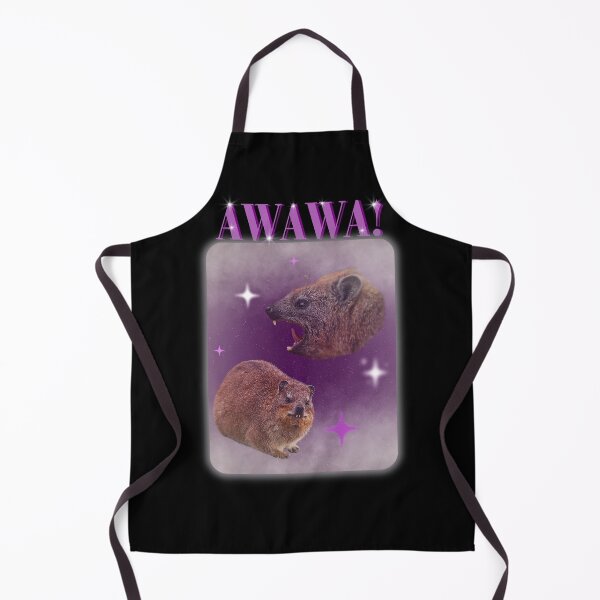 Item preview, Retro Hyrax Portrait, Cute Awawa Animal designed and sold by We Are Stardust.