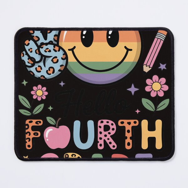 Item preview, Hello 4th Grade Boy Girl Teacher Back To School 4th Grade designed and sold by RONALPARAD.