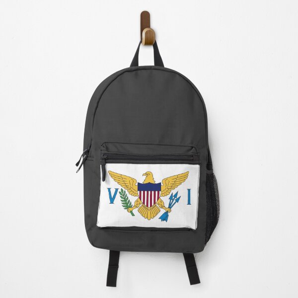 Item preview, US Virgin Islands Flag - Caribbean Paradise & American Heritage designed and sold by NTGUILTY.