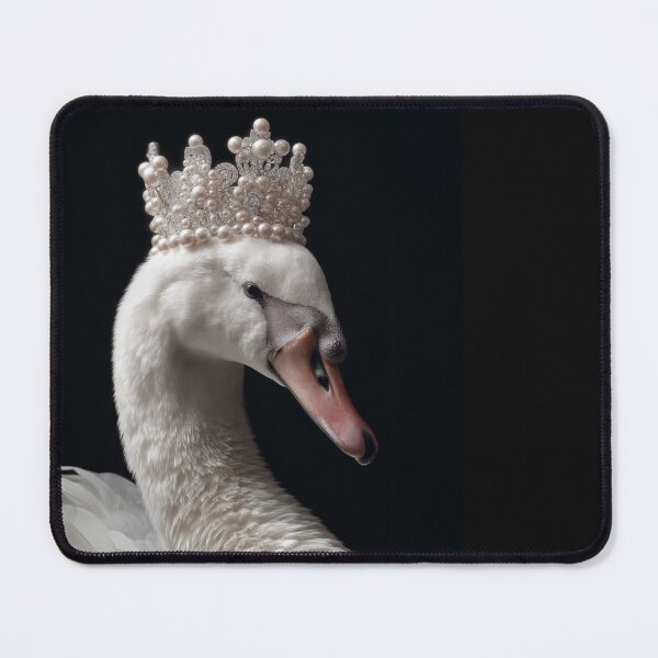 Item preview, Swan in Pearl Crown  designed and sold by VARYA JAMYL.