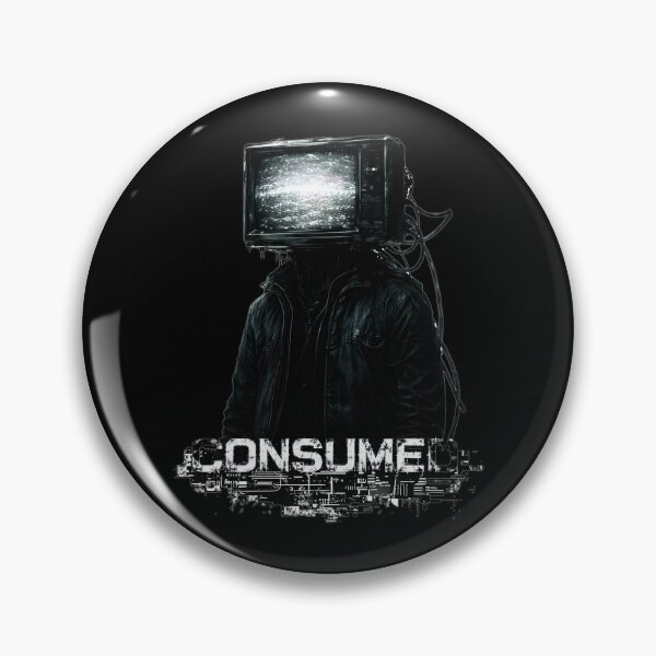 Item preview, Consumed TV Head Glitch Cyberpunk designed and sold by Hepic.