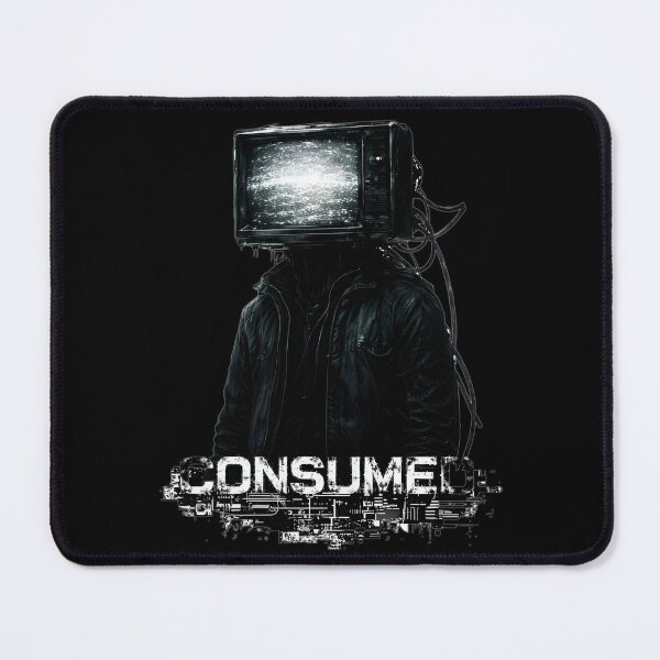 Item preview, Consumed TV Head Glitch Cyberpunk designed and sold by Hepic.