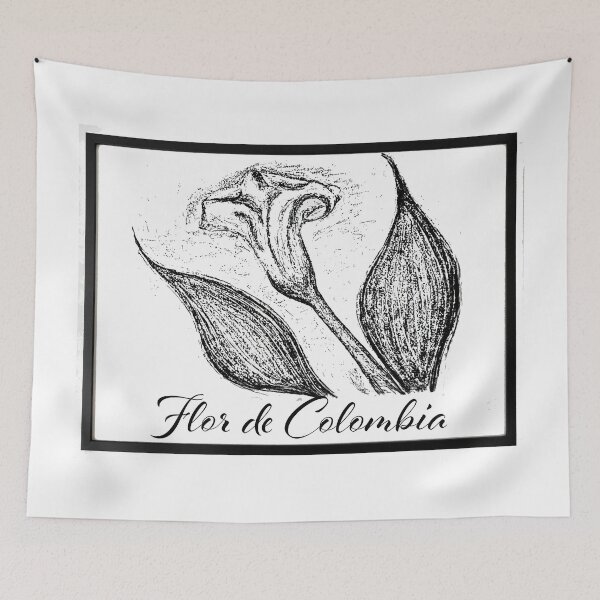 Item preview, Flor de Colombia designed and sold by Through the Mind's Eye.