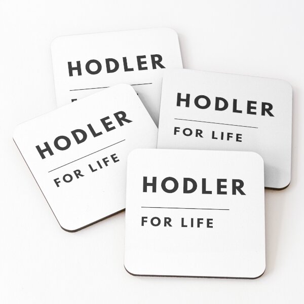 Item preview, HODLER FOR LIFE – Minimalist Crypto Statement designed and sold by Conviction studio.