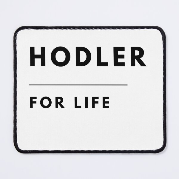Item preview, HODLER FOR LIFE – Minimalist Crypto Statement designed and sold by Conviction studio.