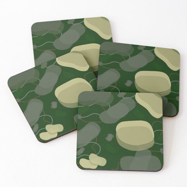 Item preview, Organic Depth – Abstract Green Pattern designed and sold by Inkae Studio.